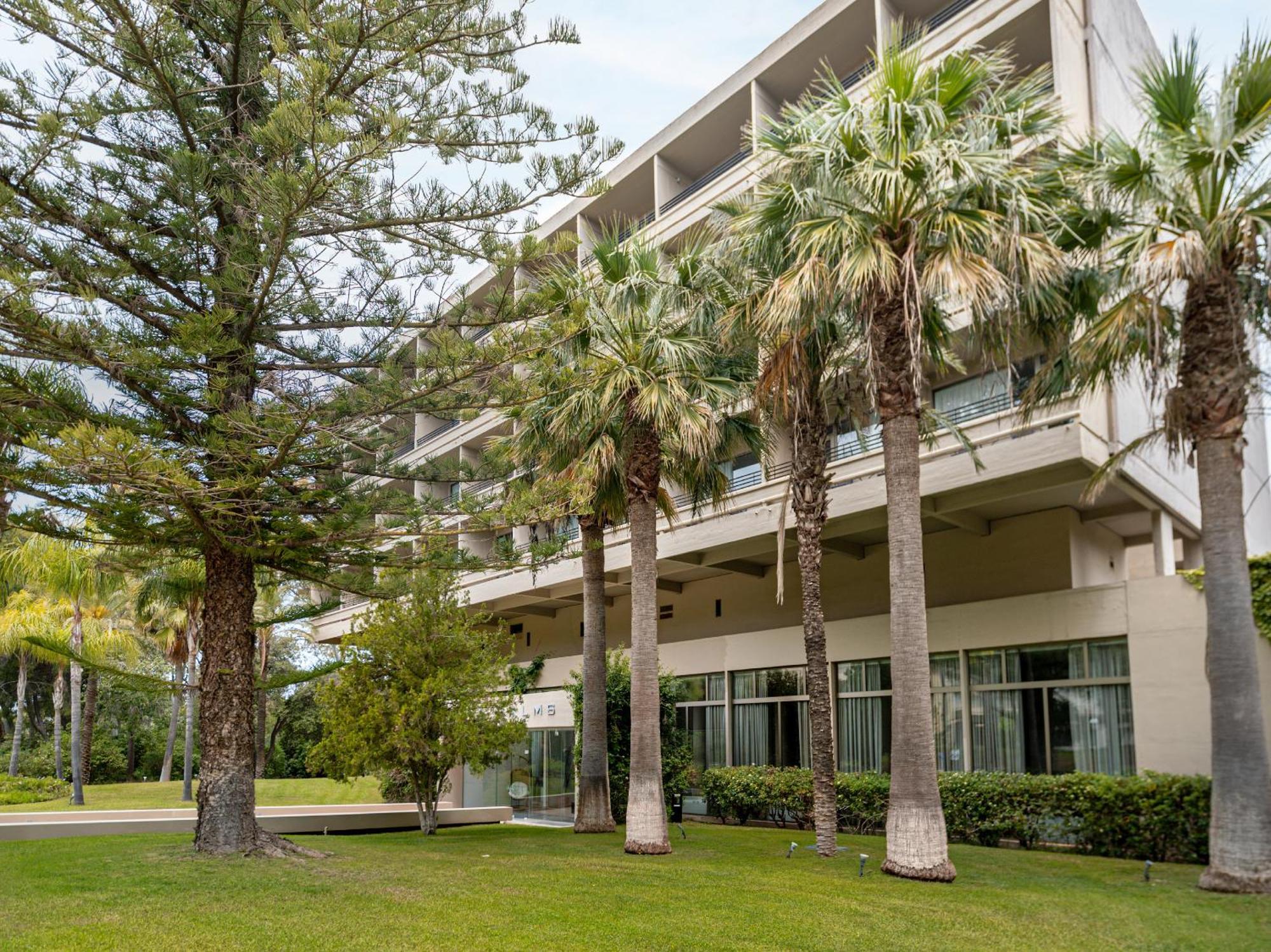 Grecotel Luxme Palms At Riviera Olympia & Aqua Park Loutrá Killínis Exterior foto